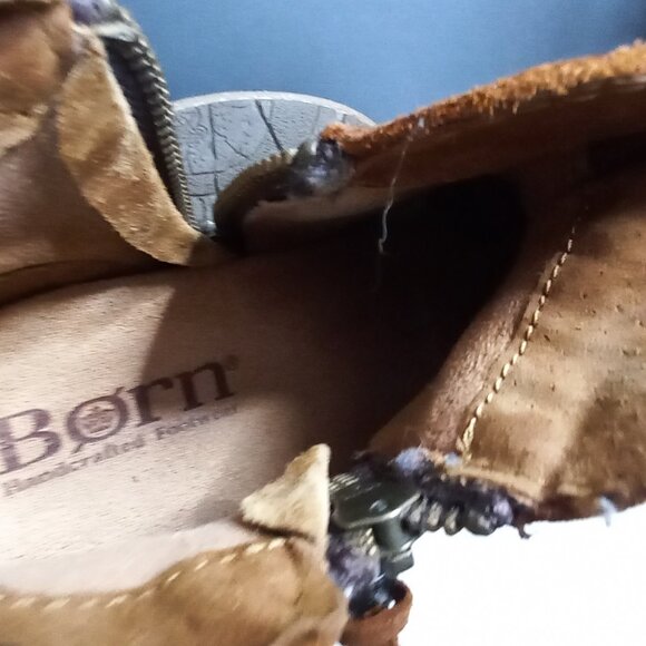 Born Sude Women's Comfort Boots Size 7.5 - Picture 8 of 10